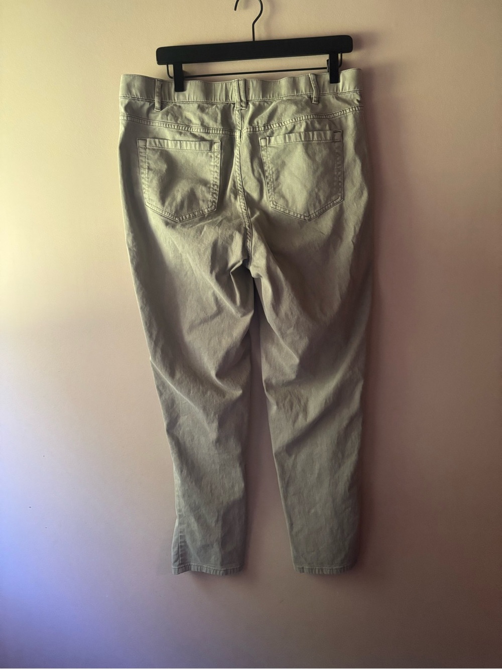 J. Jill Light Sage Green Straight-Leg Jeans - Picture 4 of 4